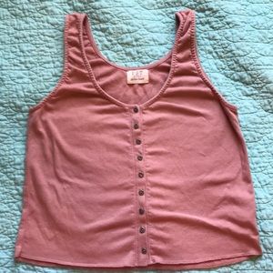 PST button down tank